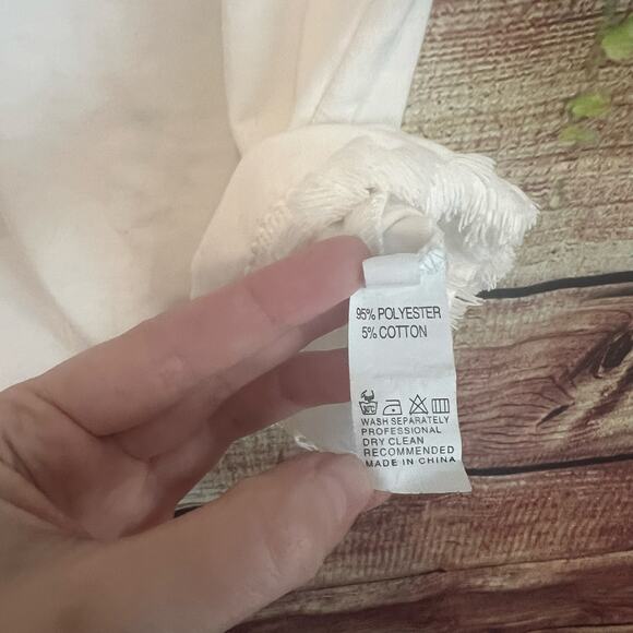 Boutique Fringe Short Sleeve Shirt Blouse Top 4XL Plus Boho Floral Cheetah Print - Picture 7 of 8